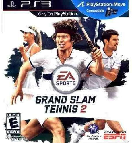 Jogo Grand Slam Tennis Ps3 Mídia Física Usado