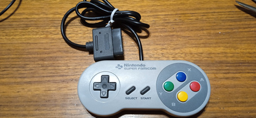 Control Original Super Nintendo Japonés, Made In Japan.