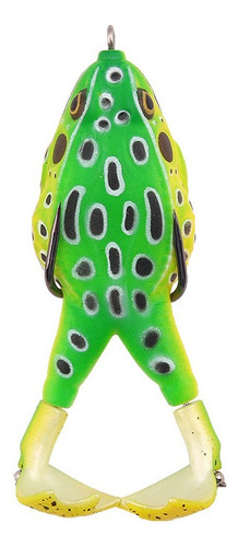 Señuelo Caster Prop Frog 9.5cm 13.5gr Rana Goma Antienganche Color C4