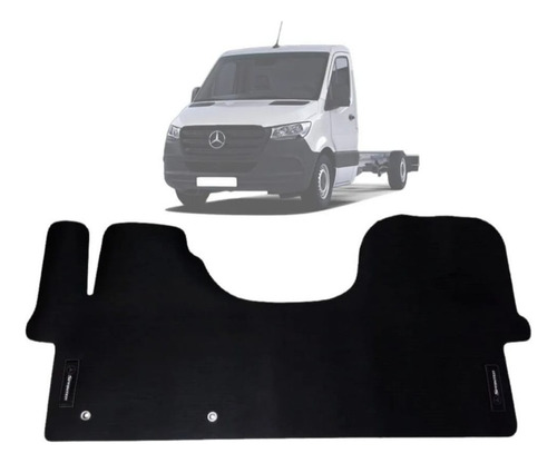 Tapete Borracha Pvc Preto Mercedes Van Sprinter 314 2020