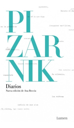 Diarios. Pizarnik - Pizarnik, Alejandra