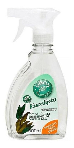 Aromatizante De Ambiente Eucalipto Spray Ubon 500ml