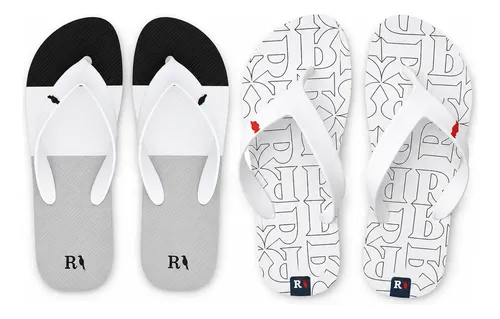Kit 2 Pares Chinelo Masculino Reserva Confortavel E Macio