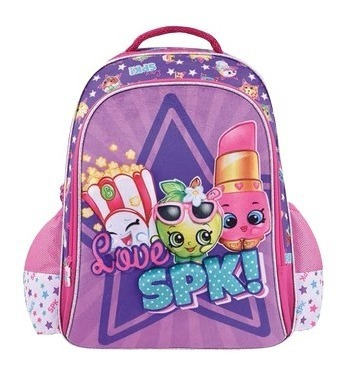 Mochila Shopkins 3d Grande Original Niña