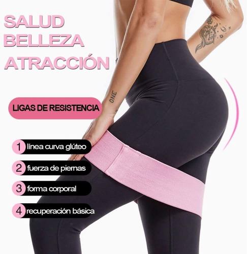 E T Easytao Bandas De Resistencia Pack 6 Piezas Latex