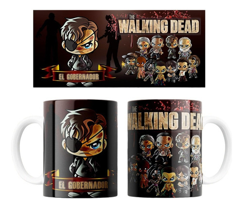 Taza The Walking Dead El Gobernador / Cerámica 330 Ml.