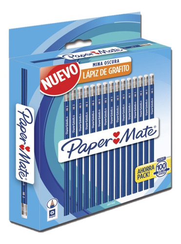 Lapiz Papermate #2 Hb X 100 Uds