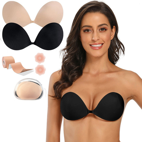 6 Piezas Bra Strapless Push Ups Invisible Strapless Bra