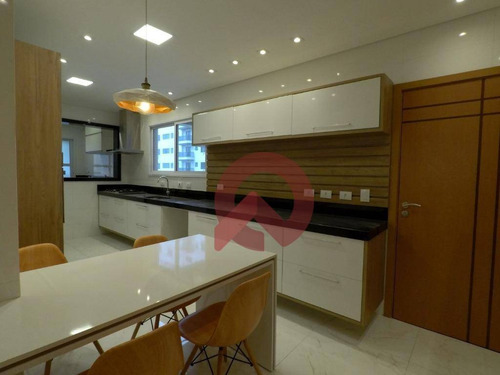 Imagem 27 de 30 de Apartamento Com 4 Dormitórios À Venda, 153 M² Por R$ 1.090.710 - Canto Do Forte - Praia Grande/sp - Ap3406