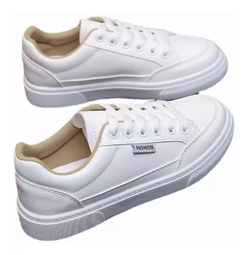 Zapatos Blancos Casuales Moda Forma Clásica 23-25 |