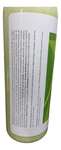 Shampoo Cola De Caballo Romero Y Argan Fuerza Y Brillo 950ml