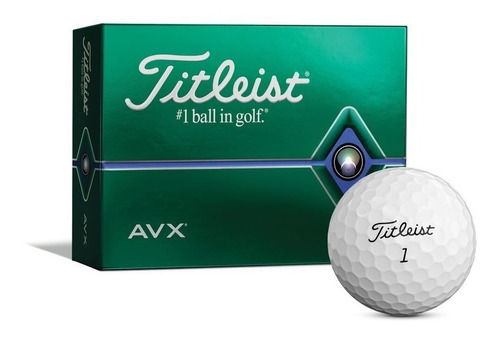 Titleist AVX - Caja con 12 bolas