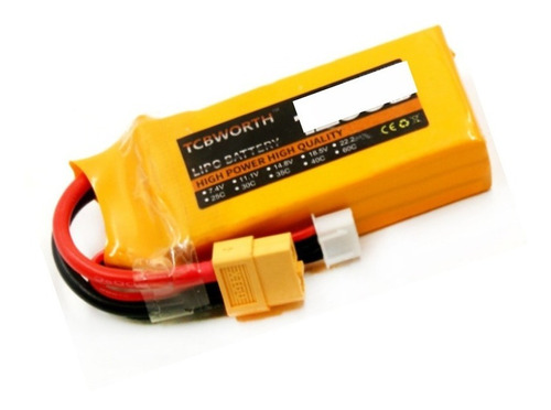 Bateria Lipo 14.8v 900mah 25-30c Recargable Drone Nueva