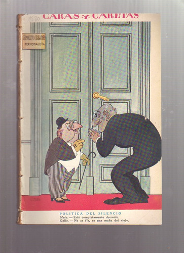 Caras Y Caretas Nº 1520, Semanario Festivo, Literario, 1927