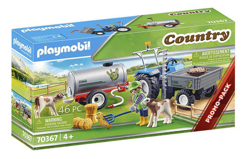 Playmobil Trator Com Tanque Para Agua Sunny 2537