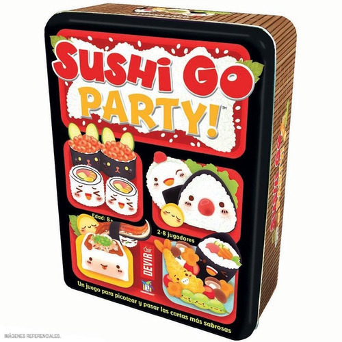 Juego De Mesa Sushi Go Party Español Original Nuevo Sellado 