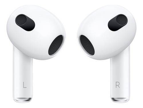 Apple AirPods (3 ª Generación) Lightning Case Color Blanco Luz Verde