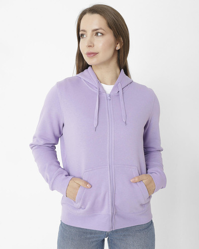 Polerón Fleece Erpillar F Morado Mujer