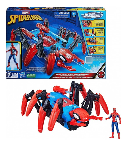 Hasbro F7845 Marvel Spiderman Vehiculo Aracnolanzador