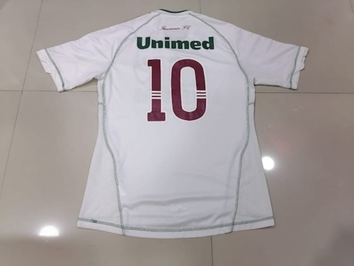 Fluminense Jersey Match Worn Titular Futbol Grande Blanco (Usado)