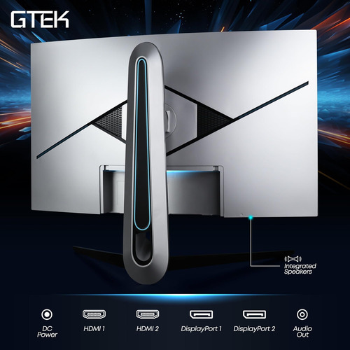 Monitor De Juego Gtek 240hz 2k, Pantalla De 27 Pulgadas Wqhd