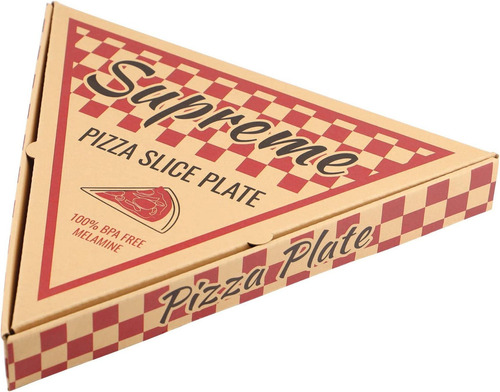 Plato Para Pizza De Melamina De 9 Pulgadas, 6