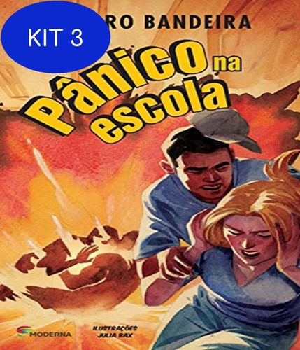 Kit 3 Livro Panico Na Escola - 02 Ed