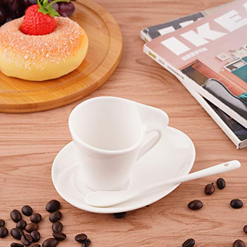 Juego De Tazas De Café Espresso De 6 Piezas, Juego De Tazas