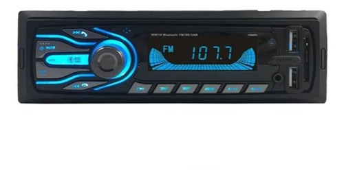 Imagem 3 de 7 de Mp3 Player Carro Som Automotivo Bluetooth 2 Usb Sd 7 Cores