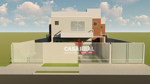 Imagem 3 de 30 de Sobrado Novo Com 3 Quartos, 03 Banheiros E 03 Vagas, À Venda Por R$400.000,00 - Brejatuba/pr - So0046
