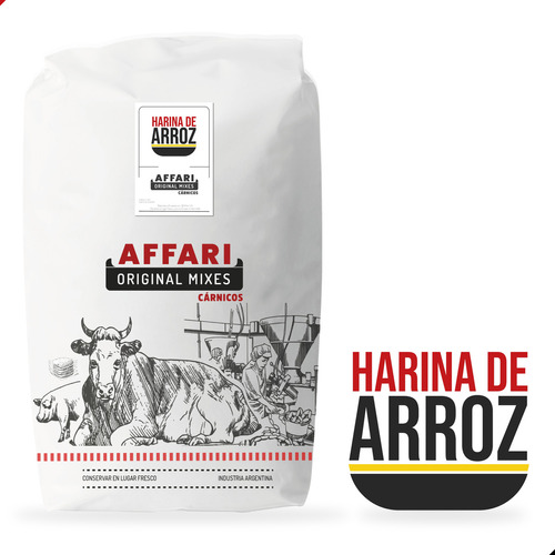 Harina De Arroz X 25kg Affari