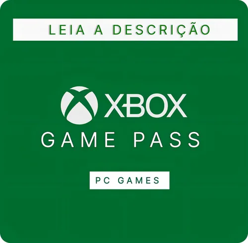 Game Xbox Pass Pc 1 Mês - Código 25 Dígitos Menor preço em Game Xbox Pass Pc 1 Mês - Código 25 Dígitos