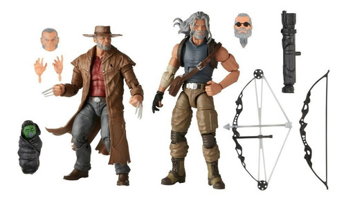 Figura De Hawkeye Y Logan - Marvel Legends Series X-men