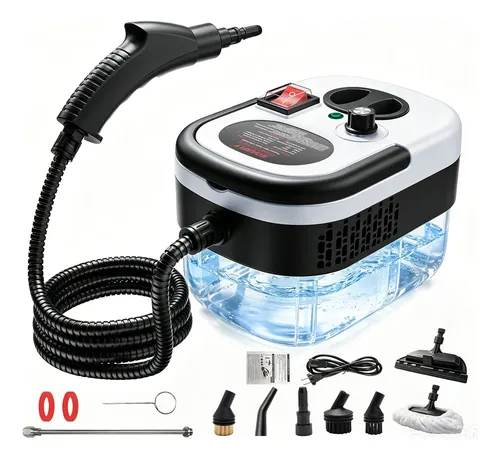 Lavadora Pressão Portátil Limpador Vapor Limpeza Temperatura Branco 220v 50/60hz