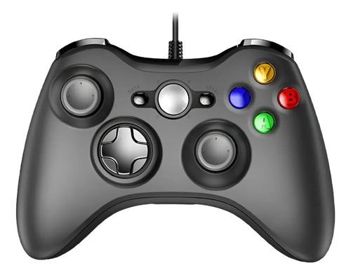 El controlador con cable UAKLYB es compatible con Xbox 360 y PC con Windows, presenta un diseño de motor dual y tiene latencia cero.