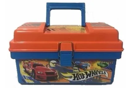 Valija Porta Autos Hot Wheels X100 Original Baul Hotwheels