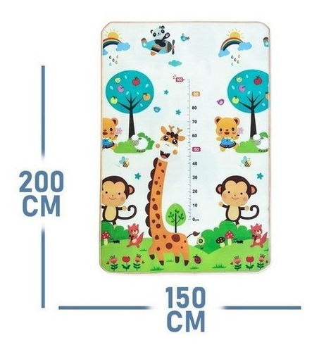 Tapete Gigante Térmico Infantil Educativo Para Bebê 200x150