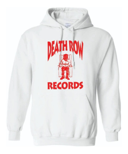 Sudadera Con Gorro Death Row Records Logo Tupac Dre Snoop 