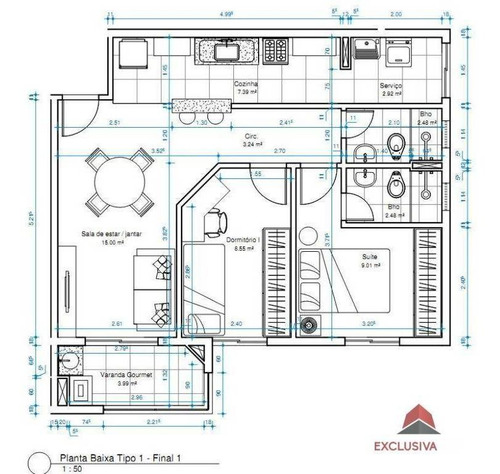 Imagem 2 de 2 de Apartamento Com 2 Dormitórios À Venda, 63 M² Por R$ 287.850,00 - Jardim Oriente - São José Dos Campos/sp - Ap3666