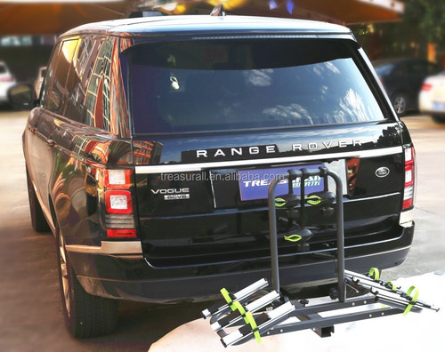 Imagen 3 de 3 de Portabicicletas Carro Bicicletas Tiro De 2 Puestos Soporte