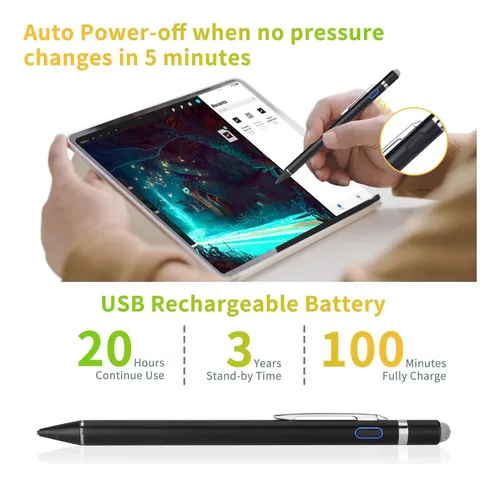 Pen Con Lápiz Óptico Evach Para Samsung Galaxy Tab A9 A8 A7