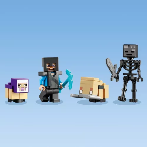 Kit 13 Bonecos Minifigures Blocos De Montar Minecraft Top