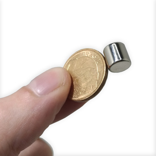 Ima De Neodímio / Super Forte / 8mm X 8mm * 50 Peças