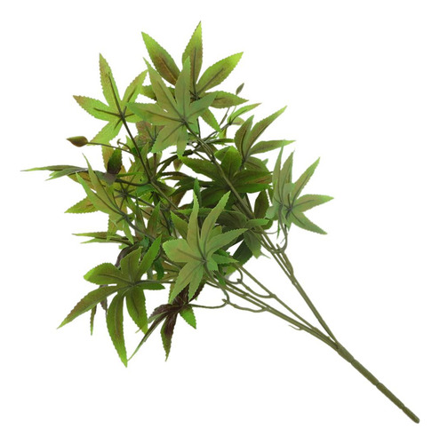 Follaje Artificial Simulación Hojas De Arce Falsas Plantas