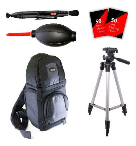 Mochila TriPod E Kit De Limpeza Para Canon Eos Rebel T6 T6i