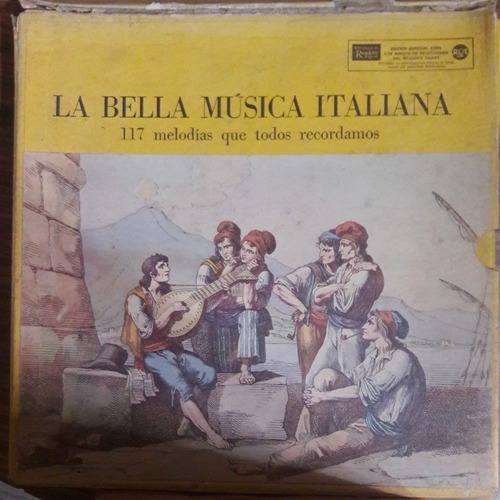 Coleccion La Bella Musica Italiana 117 Melodias Wz 10 Discos