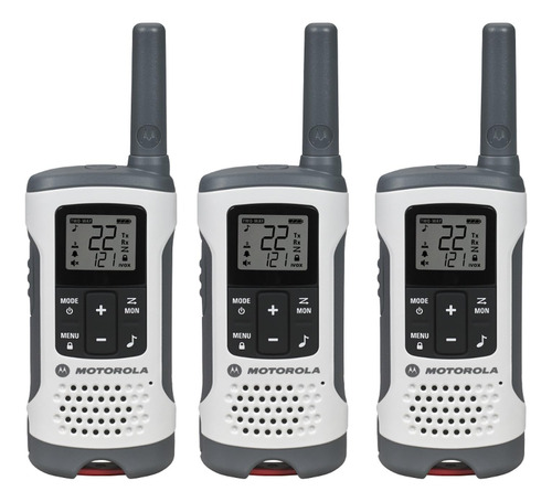 Motorola Solutions T260tp Talkabout Radio 3 Radios Nuevos 