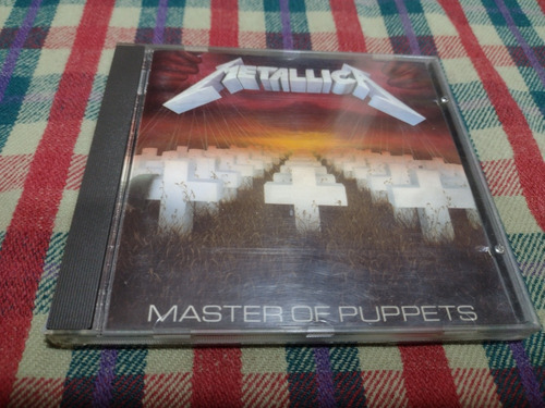 Metallica / Master Of Puppets Cd Made In France (h4) 