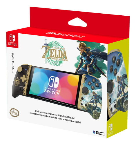 Controlador Hori Split Pad Pro The Legend Of Zelda Para Swit