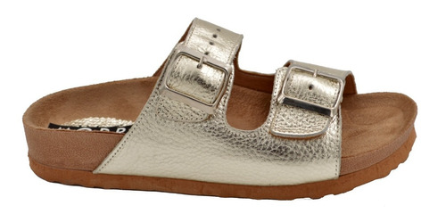 Sandalias Mujer Ojotas  Zapato Cuero Tira Extra Liviana 1016